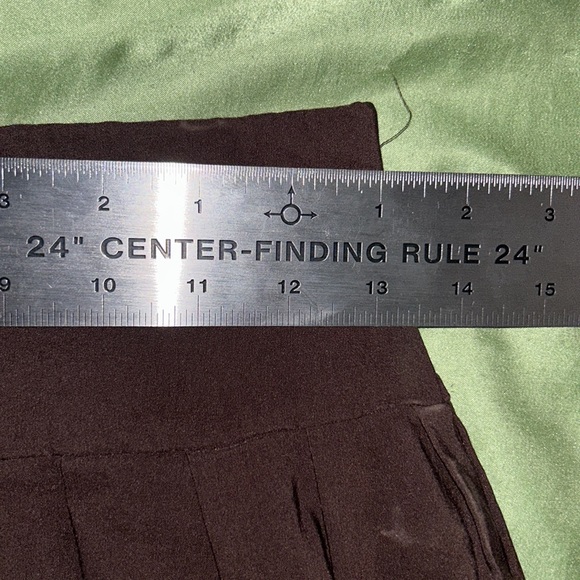 Brown Micro Mini Skirt - Picture 7 of 9